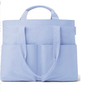 Sky Blue Dagne Dover Vida Large Organic Cotton
Canvas Tote